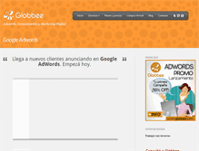 Tablet Screenshot of globbee.com